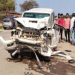 CG ACCIDENT: Horrific accident: High speed Scorpio capsule collided with vehicle, painful death of 4 people, two in critical condition