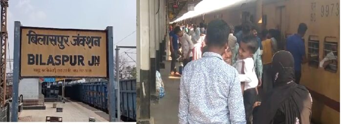 CG NEWS: Fire broke out in Puri-Durg Express, passengers panicked, the train left after extinguishing the fire