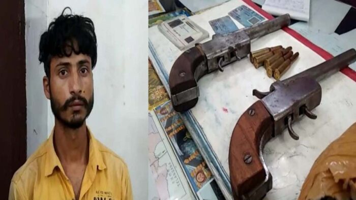 CG CRIME NEWS : रेलवे स्टेशन में 2 देशी कट्टा और 5 जिंदा कारतूस के साथ युवक गिरफ्तार, जीआरपी एंटी क्राइम टीम ने की कार्रवाई