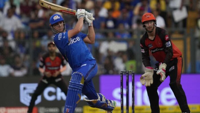 MI vs SRH, IPL 2023: Mumbai reached close to play-off by defeating Hyderabad by 8 wickets, Green played a century