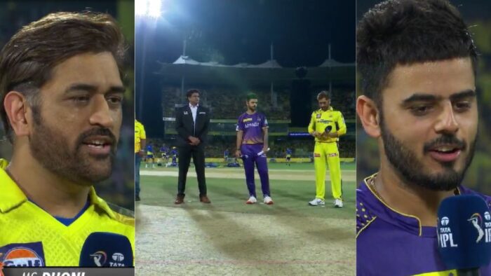 CSK vs KKR, IPL 2023: MS Dhoni decided to bat after winning the toss, Kolkata will bowl first, see playing eleven here