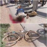 CG ACCIDENT NEWS : तेज रफ्तार पोल्ट्री वाहन ने साइकिल सवार को मारी जोरदार ठोकर, मौके पर युवक की मौत, चालक फरार
