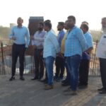 RAIPUR NEWS: Collector inspected Tatibandh over bridge under construction, instructions given to complete flyover work in 15 days