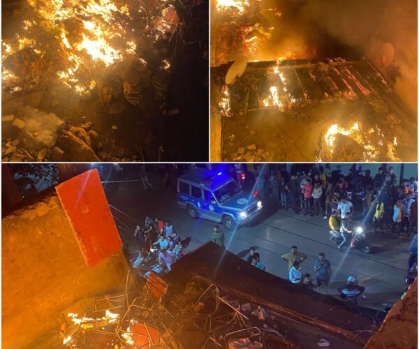 RAIPUR BREAKING : टेंट हाउस के गोदाम में लगी भीषण आग, इलाके में अफरातफरी का माहौल, मौके पर दमकल की गाड़ियां मौजूद  