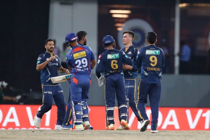 GT vs LSG, IPL 2023: Gujarat beats Lucknow by 56 runs, Mohit Sharma takes 4 wickets, wins with GT's play-off spot