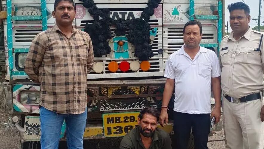 RAIPUR CRIME : ट्रक चोरी करने वाला अंतर्राज्यीय चोर को चढ़ा पुलिस के हत्थे 