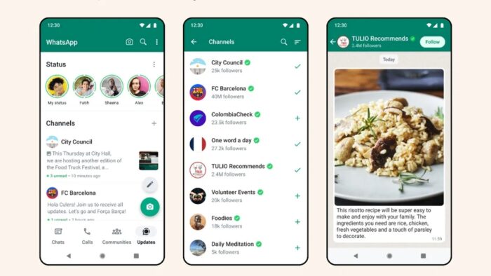 WhatsApp Channels : वॉट्सऐप ने लॉन्च किया नया फीचर, अब इंस्टाग्राम की तरह पर बनेंगे फॉलोवर्स, ऐसे काम करेगा ‘चैनल’