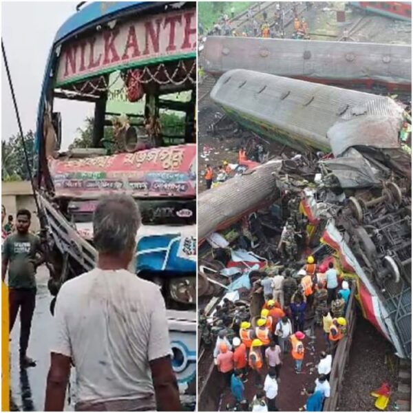 Odisha Train Accident: बालासोर से घायल यात्रियों को ले जा रही बस हादसे का शिकार, हाईवे पर लगा लंबा जाम