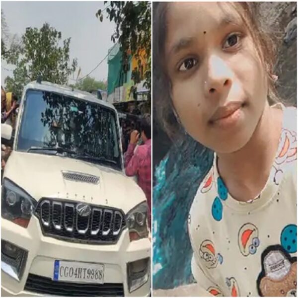 CG ACCIDENT NEWS : तेज रफ्तार कार की टक्कर से आठवीं की छात्रा की मौत, दुकान से लौट रही थी घर 