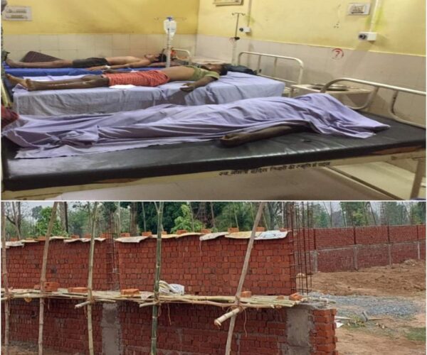 CG NEWS : राइसमिल के निर्माणाधीन गोदाम की दिवार ढहने से एक मजदुर की मौत, 11 घायल, मची चीख - पुकार