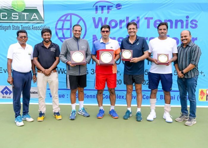  ITF World Masters Tennis Final 2023 : फाइनल मुकाबले इन्होने मारी बाजी, टेनिस संघ के सह सचिव ने विजेताओं को किया पुरस्कृत