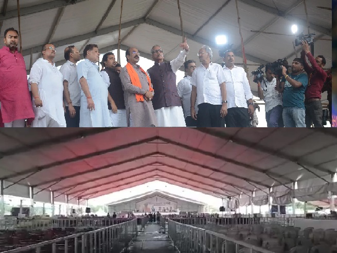 PM Modi Visit CG : पीएम नरेन्द्र मोदी कल साईस कालेज मैदान में, तैयारियों को लेकर प्रदेश प्रभारी ओम माथुर और राष्ट्रीय उपाध्यक्ष डॉक्टर रमन सिंह ने लिया जायजा 