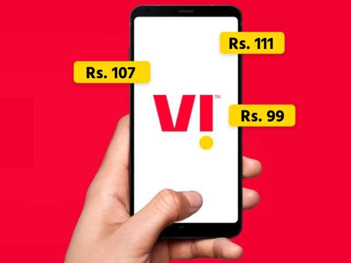 Vodafone Idea ने लॉन्च किया 107 और 111 रुपये का धांसू रिचार्ज प्लान, महीने भर मिलेगी वैलिडिटी, जानिए इस खास ऑफर के बारे में 