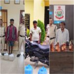  RAIGARH NEWS : अवैध शराब बिक्री करने वालों पर चक्रधरनगर पुलिस की ताबड़तोड़ कार्रवाई, तीन आरोपी गिरफ्तार 