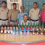 CG CRIME NEWS : अवैध शराब बेचने वाला आरोपी गिरफ्तार, 18 लीटर देसी व अंग्रेजी शराब जब्त