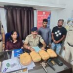 CG CRIME NEWS : गांजे की तस्करी करते दो आरोपी गिरफ्तार, 50 हजार रूपये, देसी कट्टा समेत 3 जिंदा कारतूस बरामद