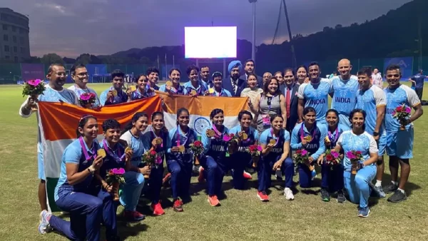 Asian Games 2023 : भारतीय महिला क्रिकेट टीम ने रचा इतिहास, एशियन गेम्स में पहली बार जीता गोल्‍ड 
