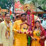 SAKTI NEWS : श्री अतुल कृष्ण भारद्वाज की मौजूदगी में भव्य शोभायात्रा के साथ 17 सितंबर रविवार को शुरू हुई भागवत कथा