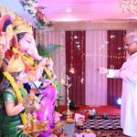 CG NEWS : मुख्यमंत्री बघेल ने रिद्धी-सिद्धी के साथ की भगवान गणेश की प्रतिमा की स्थापना 