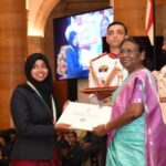 President Award : सीएमडी की स्वयंम सेवक अलीशा को मिला इंदिरा गांधी पुरस्कार, राष्ट्रपति द्रौपदी ने किया सम्मानित