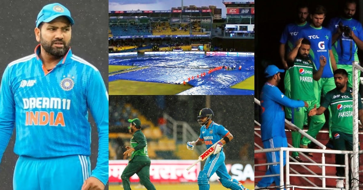 IND VS PAK, Asia Cup 2023: बारिश ने फिर बिगाड़ा खेल, अब रिजर्व डे पर कल होगा भारत-पाक मुकाबला 