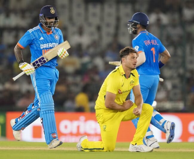  IND vs AUS, 1st ODI : टीम इंडिया ने ऑस्ट्रेलिया को 5 विकेट से हराया, क्रिकेट के तीनों फार्मेट में नंबर 1 बनी भारत 