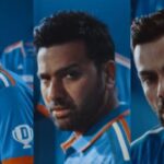 Team India World Cup Jersey: '3 का ड्रीम' : वर्ल्ड कप 2023 में नई जर्सी के साथ खेलने उतरेगी टीम इंडिया, देखें Video