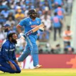 IND vs ENG, world cup 2023 : टीम इंडिया ने इंग्लैंड के सामने रखा 230 रनों का लक्ष्य, शतक से चूके हिटमैन 