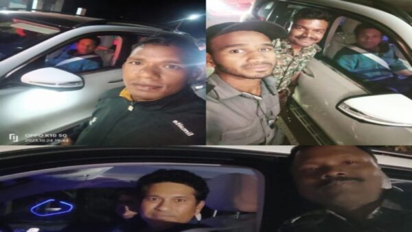 CG BIG NEWS : जब छग आए भारत रत्न सचिन तेंदुलकर, चेकपोस्ट पर पुलिस ने रोकी गाडी और किए सवाल जवाब  