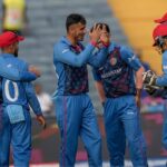 AFG vs SL, World Cup 2023 : श्रीलंका ने अफगानिस्तान के सामने रखा 242 का लक्ष्य, फजल हक फारूकी ने चटकाएं 4 विकेट