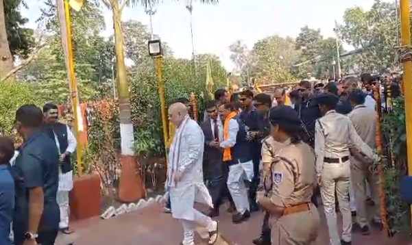 MP NEWS : जबलपुर पहुंचे केंद्रीय गृहमंत्री अमित शाह, कार्यकर्ताओं से करेंगे संवाद