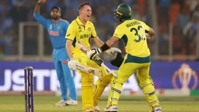 Ind vs Aus World Cup 2023 Final : 130 करोड़ फैंस का फिर टूटा दिल, टीम इंडिया को हराकर ऑस्ट्रेलिया छठी बार बनी विश्व कप चैंपियन 