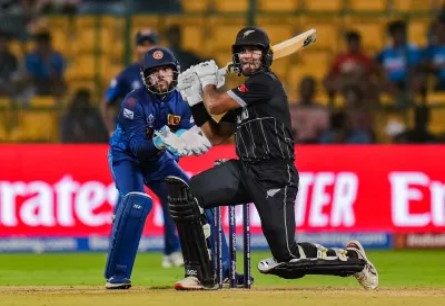NZ vs SL, World cup 2023 : वर्ल्ड कप में न्यूजीलैंड ने श्रीलंका को 5 विकेट से हराया