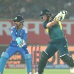 IND vs AUS 1st T20 : ऑस्ट्रेलिया ने टीम इंडिया के सामने रखा 209 रनों का लक्ष्य, जोश इंगलिस ने जड़ा ताबड़तोड़ शतक 