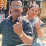 CG Assembly Elections 2023 : किशन अग्रवाल ने अपनी पत्नी मीनू अग्रवाल के साथ किया मतदान