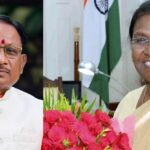 CG BIG NEWS : राष्ट्रपति मुर्मू ने मुख्यमंत्री बनने पर विष्णु देव साय को दी बधाई