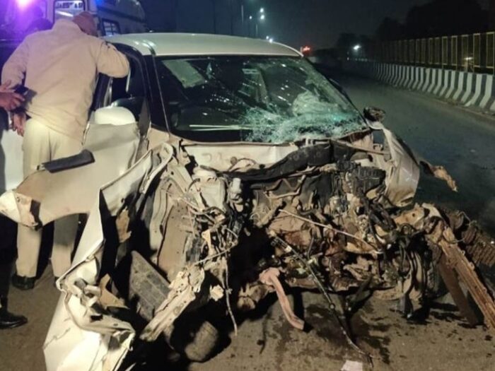 Raipur Accident News : राजधानी में दर्दनाक हादसा, डिवाइडर से टकराई अनियंत्रित कार, हादसे में एक की मौत, दूसरा गंभीर