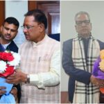 RAIPUR NEWS : छ्ग के नवनियुक्त मुख्यमंत्री विष्णु देव साय और प्रभारी ओम माथुर से मिले ग्रैंड ग्रुप के चेयरमैन गुरुचरण सिंह होरा, सीएम बनने पर दी बधाई