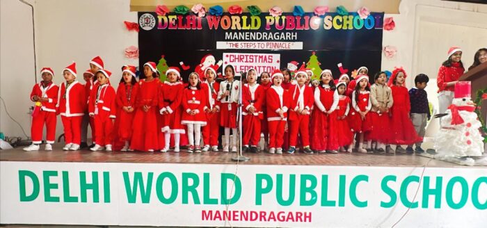 Christmas 2023 : क्रिसमस के अवसर पर DPS के बच्चों ने दी रंगारंग प्रस्तुति