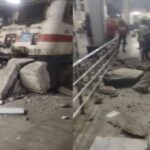 RAIPUR BREAKING : बड़ा हादसा होने से टला: ट्रेन पटरी छोड़ प्लेटफॉर्म पर दौड़ी, मची भगदढ़ 