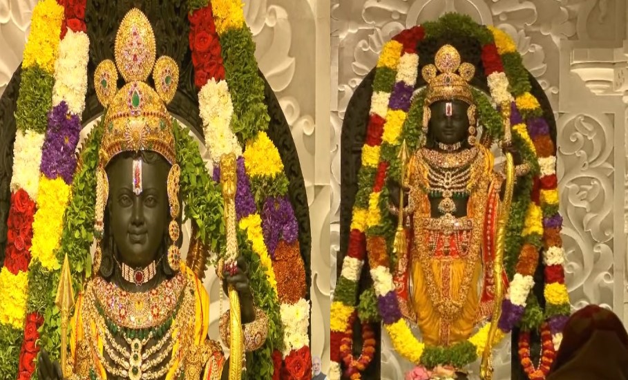 BIG Breaking : रामलला की पीएम ने की प्राण प्रतिष्ठा, शहनाई मंत्रोच्चार से गूंज उठा पूरा राम मंदिर, देखें मंत्रमुग्ध करने वाली तस्वीरें