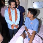 CG NEWS : आईईडी ब्लास्ट में घायल जवानों से मिलने पहुंचे गृह मंत्री शर्मा, जाना हाल चाल, शीघ्र स्वास्थ्य की कामना की 