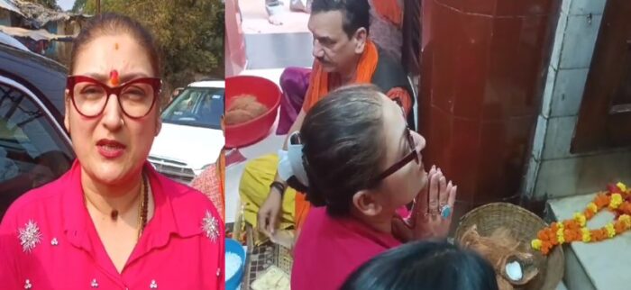 CG NEWS : फिल्म स्टार गोविंदा की पत्नी सुनीता पहुँची रतनपुर, माँ महामाया और भैरवबाबा के दर्शन कर की पूजा-अर्चना 