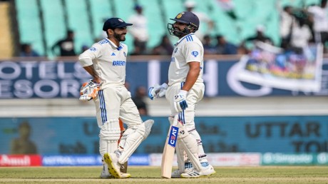 Ind vs End 1st Day : पहले दिन का खेल ख़त्म: रोहित-जडेजा ने बनाया शतक, टीम इंडिया का स्कोर 5 विकेट पर 326 रन 