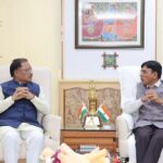 CG NEWS : CM Vishnudev Sai ने केन्द्रीय स्वास्थ्य मंत्री Mansukh Mandaviya से की मुलाकात 