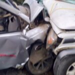 ACCIDENT BREAKING : तेज रफ़्तार कार और बोलेरो में जोरदार भिड़ंत, एक महिला की मौत, कई घायल