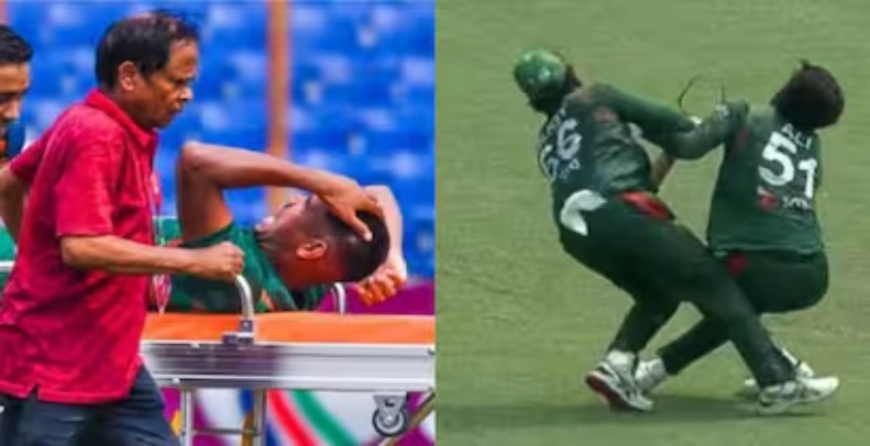 BAN vs SL: LIVE मैच के दौरान बांग्लादेश के चार प्लेयर्स हुए चोटिल, स्ट्रेचर से ले जाना पड़ा मैदान के बाहर