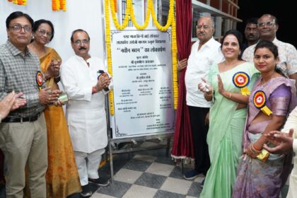 RAIPUR NEWS : मंत्री बृजमोहन अग्रवाल ने रायपुर में करोड़ों की लागत से बने निर्माण कार्यों का किया लोकार्पण, विकास कार्यों के लिए 1.90 करोड़ रूपए देने की घोषणा की 