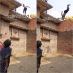 Stunt Viral Video : दादी करती रही मना पर युवक ने छत से लगा दी छलांग, आप भी देखें खतरनाक स्टंट का वीडियो  