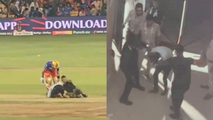  Viral Video : मैदान पर विराट कोहली के पैर छूने वाले फैंस की लात घुसो से जमकर पीटाई, देखें वीडियो 